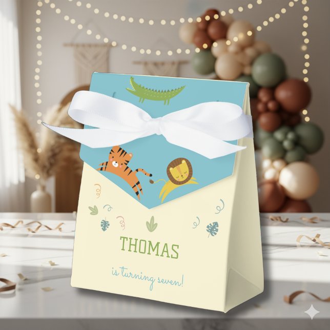 Ballotins Anniversaire de enfant safari sauvage (Créateur téléchargé)