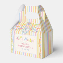 Anniversaire de fête coloré pour enfants