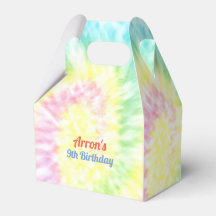 Anniversaire de Tie Dye