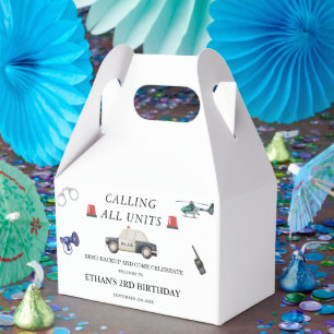 Ballotins Anniversaire des enfants de police élégants