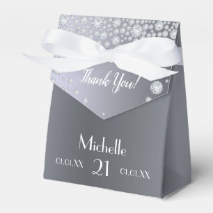 Ballotins Anniversaire diamants d'argent