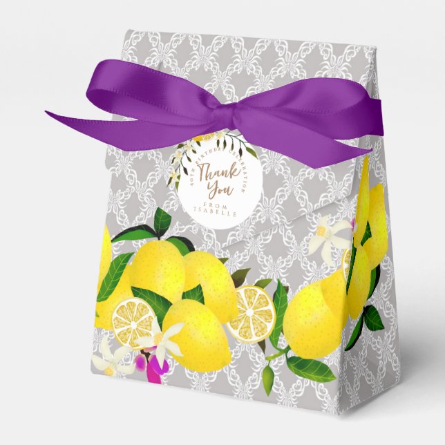 Ballotins Anniversaire du citron (Verso)