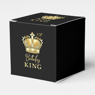 Ballotins Anniversaire King Gold Couronne Royal Monogramme L