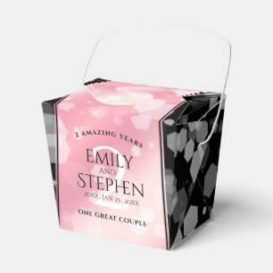 Ballotins Anniversaire Mariage élégant du 2e Rose Quartz