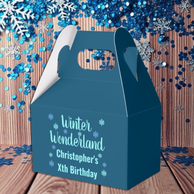 Ballotins Anniversaire Merveilleux Hiver (Créateur téléchargé)
