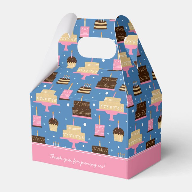 Ballotins Anniversaire Motif de gâteaux Nom personnalisé + S (Verso)