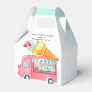 Ballotins Anniversaire personnalisé par camion de crème
