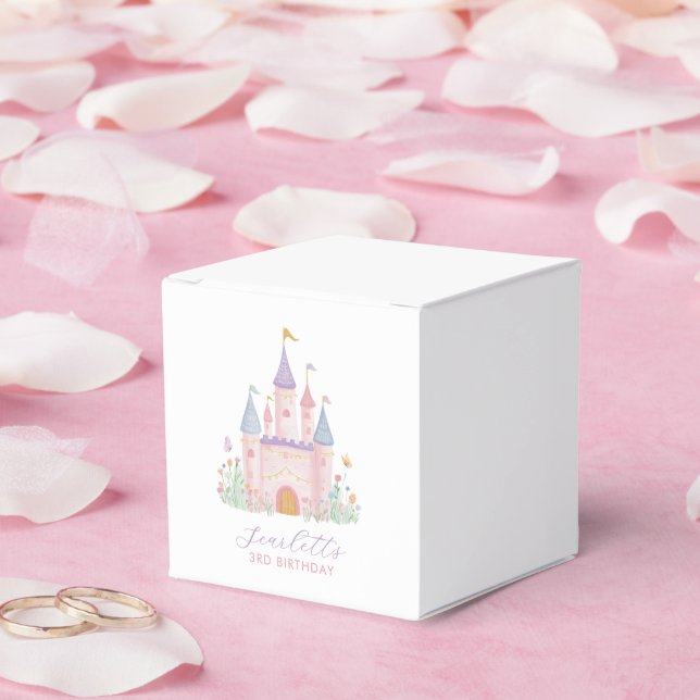 Ballotins Anniversaire Princesse Château Enchanté Filles  (Mariage)