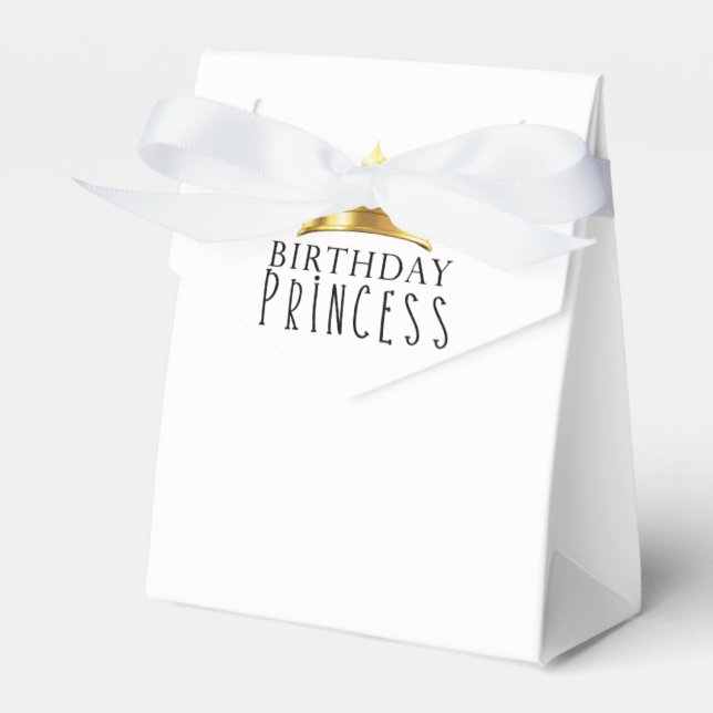 Ballotins Anniversaire Princesse Gold Crown Tiara Sweet 16 P (Verso)