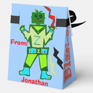 Ballotins Anniversaire Robot Bleu vaisseau spatial Blue Kids