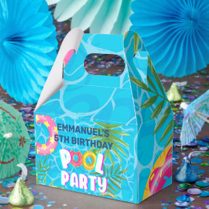 Ballotins Anniversaire Tropical Pool Party