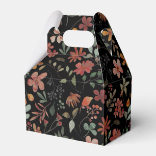 Ballotins Antique aquarelle Imprimer floral sur marine