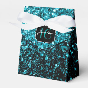Ballotins Aqua bleu brillant parties scintillant scintille S