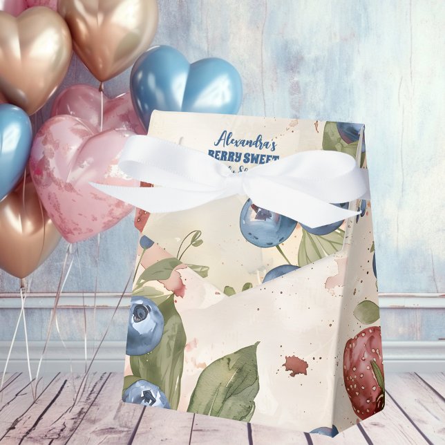 Ballotins Aquarelle Berry Baby shower doux (Créateur téléchargé)