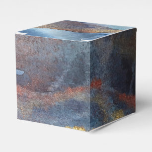 Ballotins Aquarelle bleu or Abstraite Marine Élégante Modern