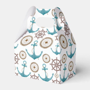 Ballotins Aquarelle Bleue Cute Motif marin nautique