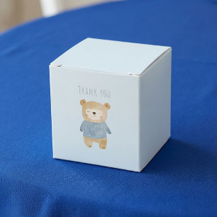 Ballotins Aquarelle bleue ours mignon c'est un garçon