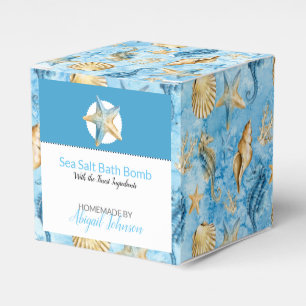 Ballotins Aquarelle bleue Starfish Seahorse Shops Bombe