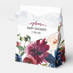 Ballotins Aquarelle Bourgogne Baby shower des fleurs de la m