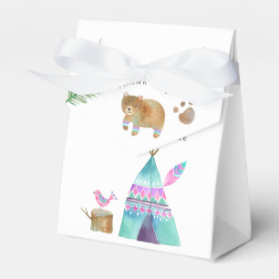 Ballotins Aquarelle Camping Anniversaire Merci de fête