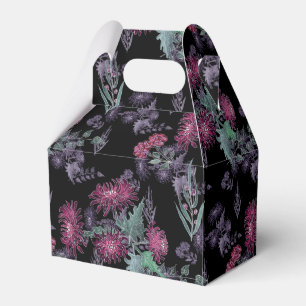 Ballotins Aquarelle chrysanthèmes fleurs fleurs florales