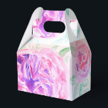 Ballotins Aquarelle de rose rose lilas fleur floral<br><div class="desc">Aquarelle de rose rose vintage</div>