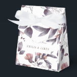 Ballotins aquarelle feuillage violet crépuscule mariage<br><div class="desc">Notre collection "floral automnal fantaisiste" présente un feuillage et des fleurs à l'aquarelle dans des tons mauve clair et violet. Léger et doux pour toutes les occasions avec un script personnalisé en police serif élégante. Consultez notre boutique pour plus de produits de cette collection et n'hésitez pas à me contacter...</div>