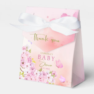 Ballotins Aquarelle Fleur de cerisier C'est un Baby shower d