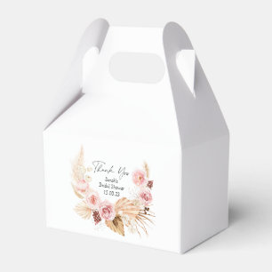 Ballotins Aquarelle Floral Boho Pampas herbe Fête des mari