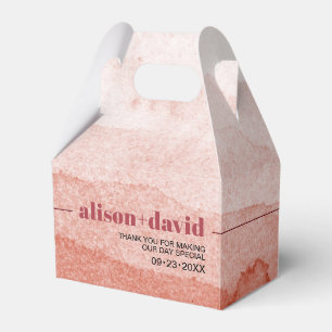 Ballotins Aquarelle japonaise Merci mariage