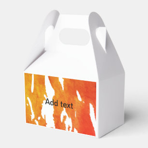 Ballotins Aquarelle jaune orange ajouter du texte Peinture a