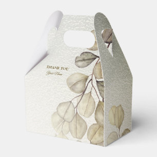 Ballotins Aquarelle Party Golden Eucalyptus Foliage brillant