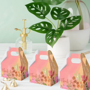 Ballotins Aquarelle Peach Pink Garden Flores