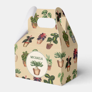 Ballotins Aquarelle Poted Plante Terracotta Nom des pots