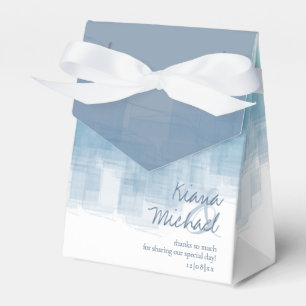 Ballotins Aquarelle Réflexions Merci Dusty Blue ID774