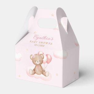 Ballotins Aquarelle rose mignonne Teddy Bear Girl Baby showe