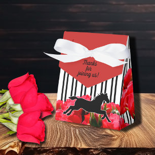 Ballotins Aquarelle Roses Rouges Derby Cheval Tente Tente