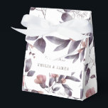 Ballotins aquarelle rouille twilight mariage<br><div class="desc">Notre collection "florale à chute blanche" présente du feuillage aquarelle et floral dans les tons mauve clair et violet. Aéré et doux pour toute occasion avec un script personnalisé dans une police serif élégante. Consultez notre magasin pour plus de produits de cette collection et n'hésitez pas à me contacter par...</div>