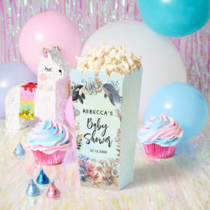 Ballotins Aquarelle sous le Baby shower neutre