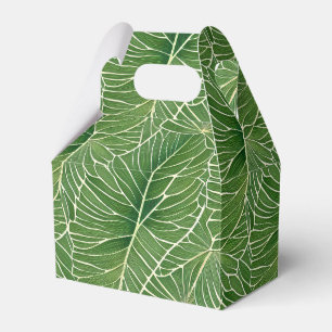 Ballotins Aquarelle verte Feuille Motif