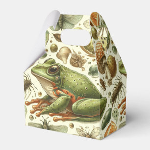 Ballotins Aquarelle vintage de grenouille
