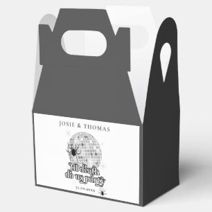 Ballotins Araignées rétro d'Halloween et Mariage de boules d