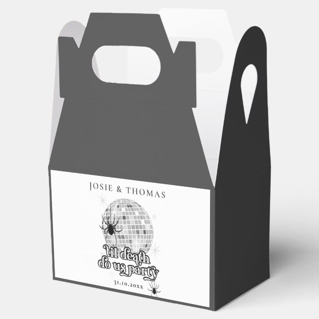 Ballotins Araignées rétro d'Halloween et Mariage de boules d (Ouvert)