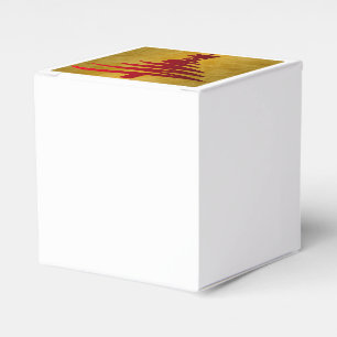 Ballotins Arbre de Noël crayon rouge sur or