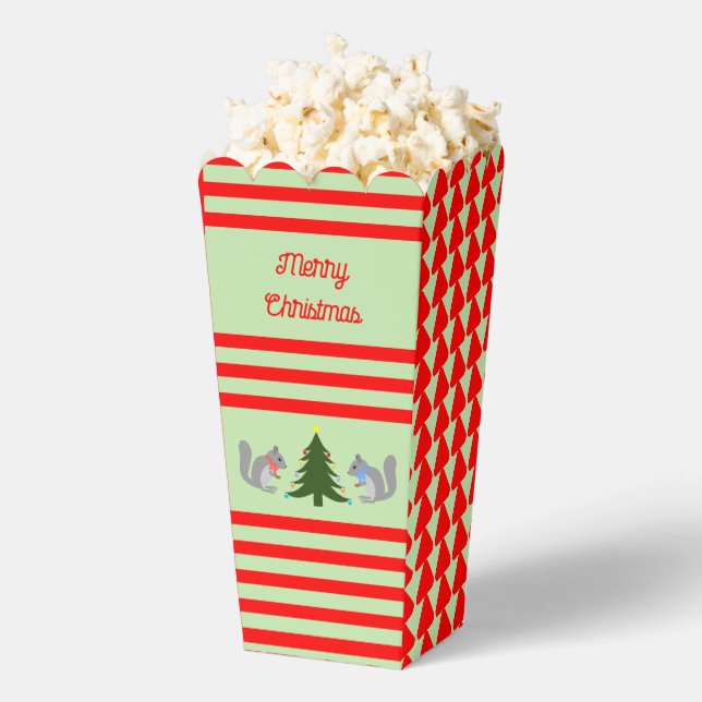 Ballotins Arbre de Noël décorant écureuils sur mesure (Sauté)