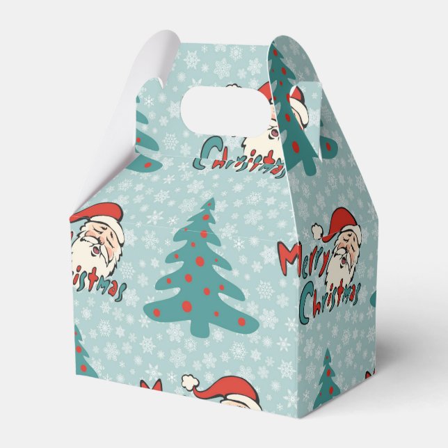 Ballotins Arbre de Noël et santa claus (Verso)
