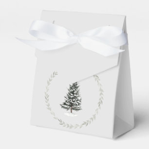 Ballotins Arbre de Noël vert Palest et couronne d'argent