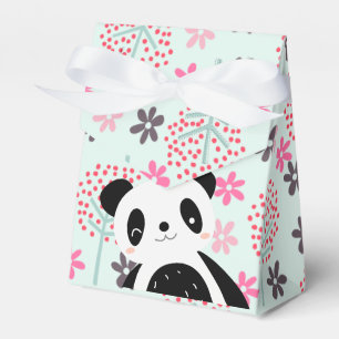 Ballotins Arbres, fleurs et ours de panda