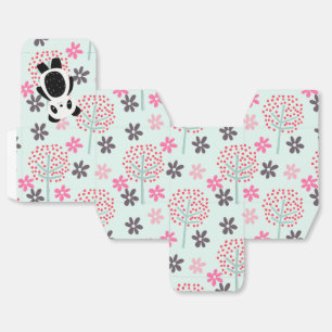 Ballotins Arbres, fleurs et ours de panda
