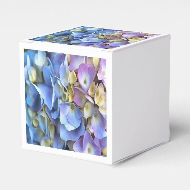 Ballotins Arbuste bleu Hydrangea Arbuste Artistique Bossom (Verso)